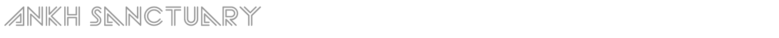Ankh Sanctuary font preview